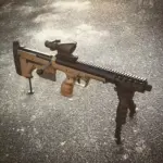 Replika karabinu snajperskiego SRS A1 16" Covert, FDE - obrazek 3