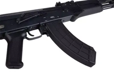 Magazynek US PALM mid-cap 150 kulek do replik typu AK - czarny - obrazek 4