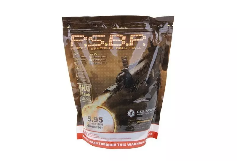 Kulki P.S.B.P 0,2g 5000szt - czarne OD-G-GIG-16-004780-00 asgbox.pl 2g 5000szt - czarne