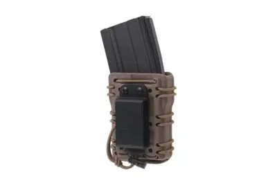 Ładownica SMC na magazynek 5.56 (na pas 50mm) - dark earth - obrazek 3