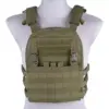 Kamizelka typu plate carrier z odpinanym panelem - oliwkowa OD-G-GFT-18-018422-00 asgbox.pl