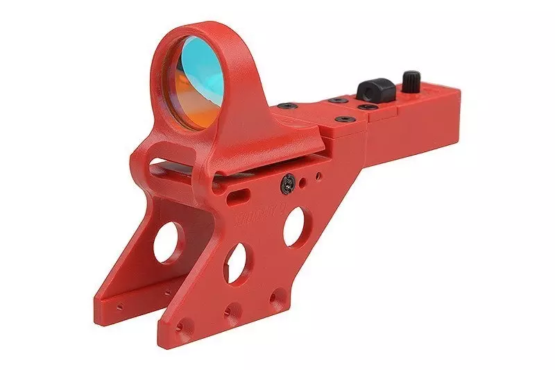 Replika kolimatora SeeMore Reflex Sight do pistoletów Hi-Capa - czerwony ELM-09-011830-00 asgbox.pl asgbox.pl - Replika kolimatora SeeMore Reflex Sight do pistoletów Hi-Capa - czerwony