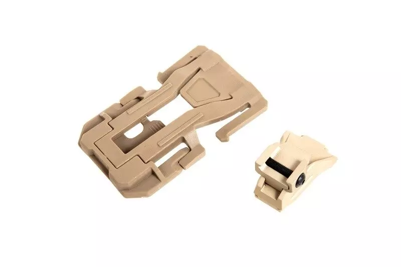 Montaż RIS do repliki na oporządzenie MOLLE - Dark Earth OD-G-FMA-19-023100-00 asgbox.pl Montaż RIS do repliki na oporządzenie MOLLE - Dark Earth - obrazek 2