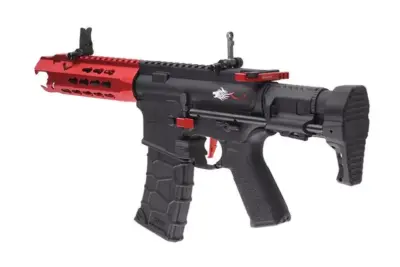 Replika karabinka Avalon Leopard CQB - Red/Black - obrazek 5