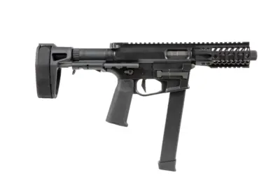 Replika pistoletu maszynowego M45S-S - czarna - obrazek 5