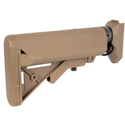 asgbox.pl - Kolba AR15 z adapterem do replik WE SCAR - tan