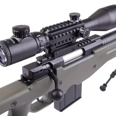 Alternative view of Replika karabinu snajperskiego 4402D (z lunetą i dwójnogiem) - olive