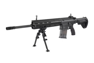 Replika karabinu H&K HK417 SNIPER V2 - czarna - obrazek 3