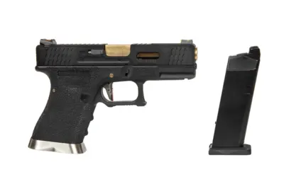 Replika pistoletu G Force G19 T1 -Czarny/ Złoty - obrazek 3