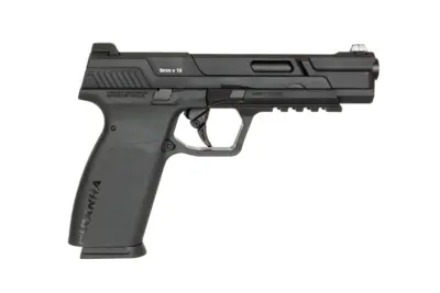 Replika pistoletu Piranha Mk I - czarna - obrazek 2