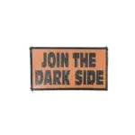 asgbox.pl - Naszywka IR - Join The Dark Side - pomarańczowa