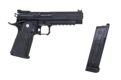 Arcturus Hi-Capa Vanguard 5" Gas Pistol - Black - obrazek 9