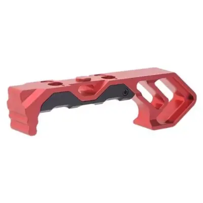 asgbox.pl - Aluminiowy chwyt przedni Mlok/Keymod - czerwony