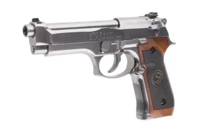 Replika pistoletu Samurai Edge Standard V.2 M9 Full Auto - silver - obrazek 3
