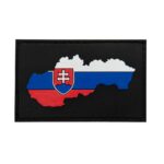 3D PVC SLOVAK FLAG Patch - Colorful