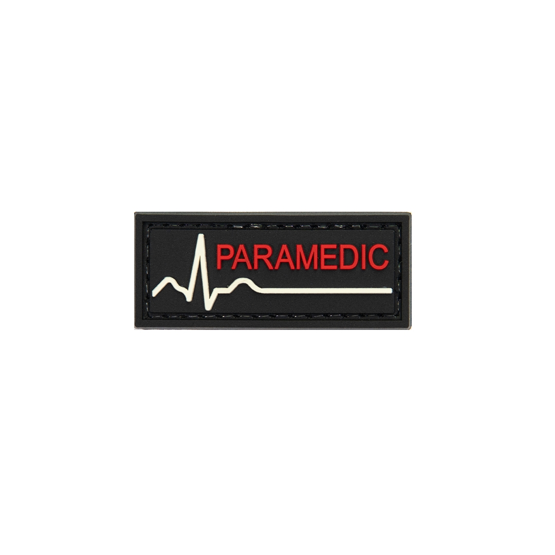 3D PVC PARAMEDIC LINE Patch - Black OD-A-P3DP045 asgbox.pl 3D PVC PARAMEDIC LINE Patch - Black