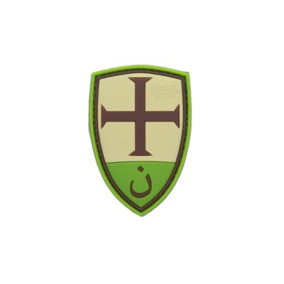 3D PVC CRUSADER SHIELD JTG(R) Patch - MC