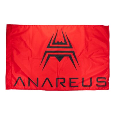 ANAREUS Game Mode Flag 60x90 cm - Red