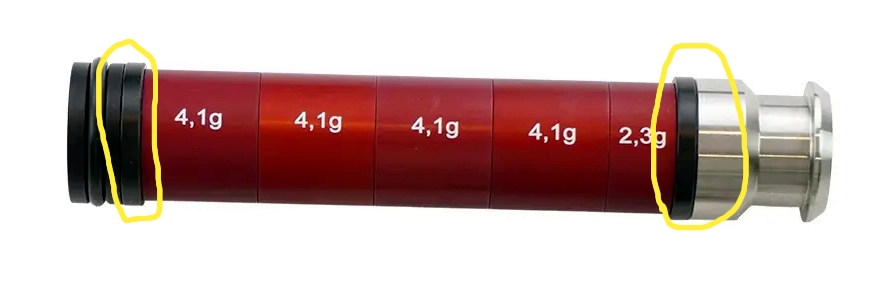 EPeS Sniper Piston Guide Rings, 22mm Cylinder - L (21.85 mm) OD-A-E513-22-L asgbox.pl EPeS Sniper Piston Guide Rings, 22mm Cylinder - L (21.85 mm) - obrazek 3