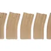 Zestaw 5 magazynków mid-cap 100 kulek do M4/M16 - tan OD-G-SPE-05-005264-00 asgbox.pl Zestaw 5 magazynków mid-cap 100 kulek do M4/M16 - tan OD-G-SPE-05-005264-00 asgbox.pl
