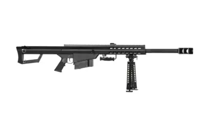 Replika karabinu wyborowego Barret® M82A3 CQB - czarna - obrazek 4