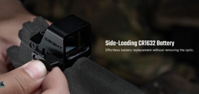 OLIGHT OSIGHT C Red Dot Sight, RMR Footprint - Black - obrazek 4
