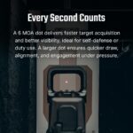 OLIGHT Osight K Red Dot Sight, RMSc Footprint – Black - obrazek 5