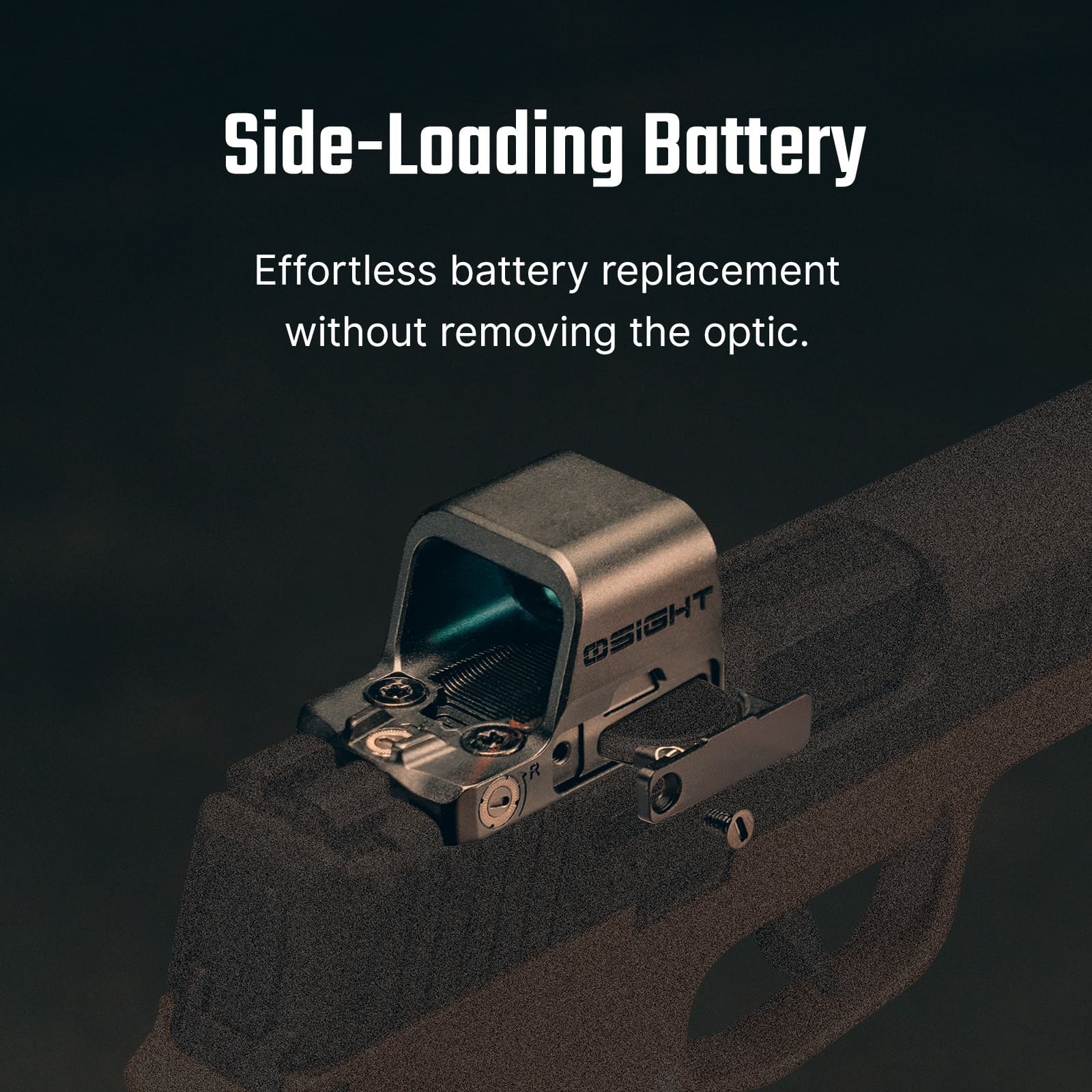 OLIGHT Osight K Red Dot Sight, RMR Footprint - Black OD-A-OLIGHT036 asgbox.pl OLIGHT Osight K Red Dot Sight, RMR Footprint - Black - obrazek 6