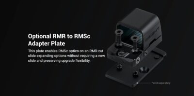 OLIGHT Osight SE Red Dot Sight, RMSc Footprint – Black - obrazek 2