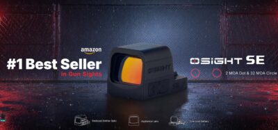 OLIGHT Osight SE Red Dot Sight, RMSc Footprint – Black - obrazek 3