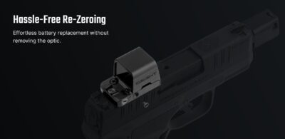OLIGHT Osight SE Red Dot Sight, RMSc Footprint – Black - obrazek 8