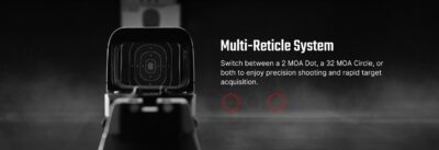 OLIGHT Osight SE Red Dot Sight, RMSc Footprint – Black - obrazek 10