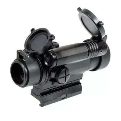 Replika celownika kolimatorowego M4 z laserem - czarna AMO-10-024237-00 asgbox.pl