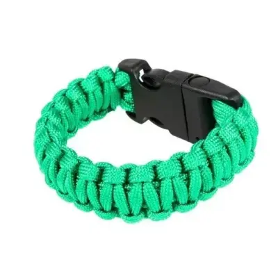 Alternative view of Bransoletka survivalowa (fastex) - zielona