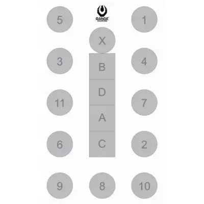 asgbox.pl - Tarcze strzeleckie SOP-3 - 50 szt.