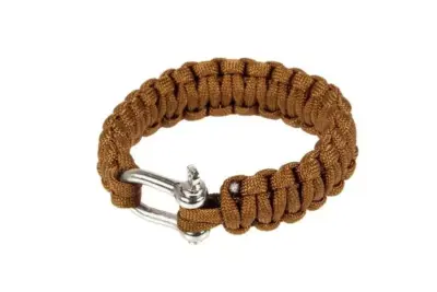 Bransoletka survivalowa (U) - khaki - obrazek 2