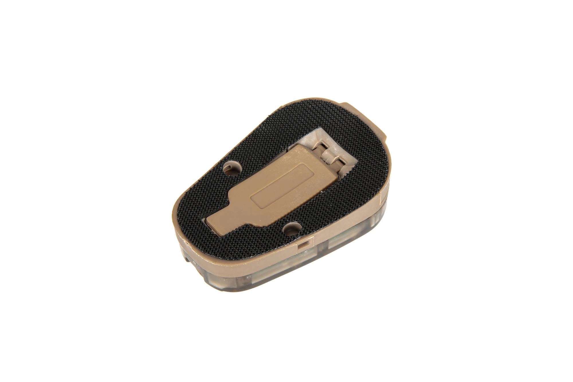 Elektroniczny znacznik świetlny na hełm - czerwony - Tan UTT-21-030278-00 asgbox.pl Elektroniczny znacznik świetlny na hełm - czerwony - Tan - obrazek 3