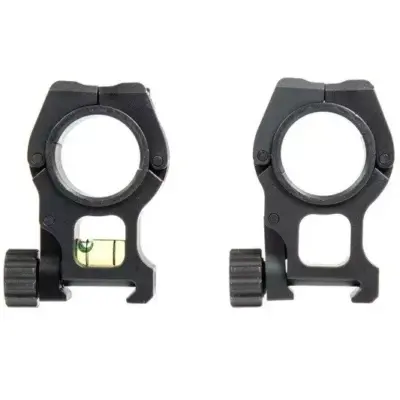 Montaż lunety 25.4-30mm M10 z libellą - czarny AMO-10-024296-00 asgbox.pl