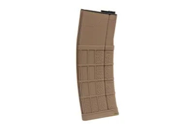 asgbox.pl - Długi magazynek hi-cap 450 kulek do replik M4/M16 - tan