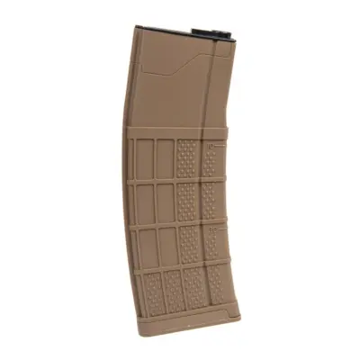 asgbox.pl - Długi magazynek hi-cap 450 kulek do replik M4/M16 - tan