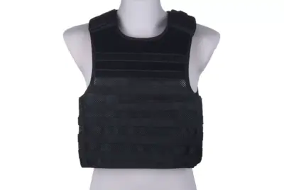 Lekki siatkowy Plate Carrier - czarny - obrazek 2
