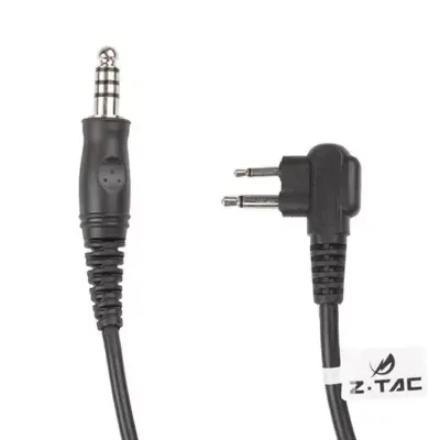 Alternative view of Przewód z wtykami: Motorola 2-way na Military plug