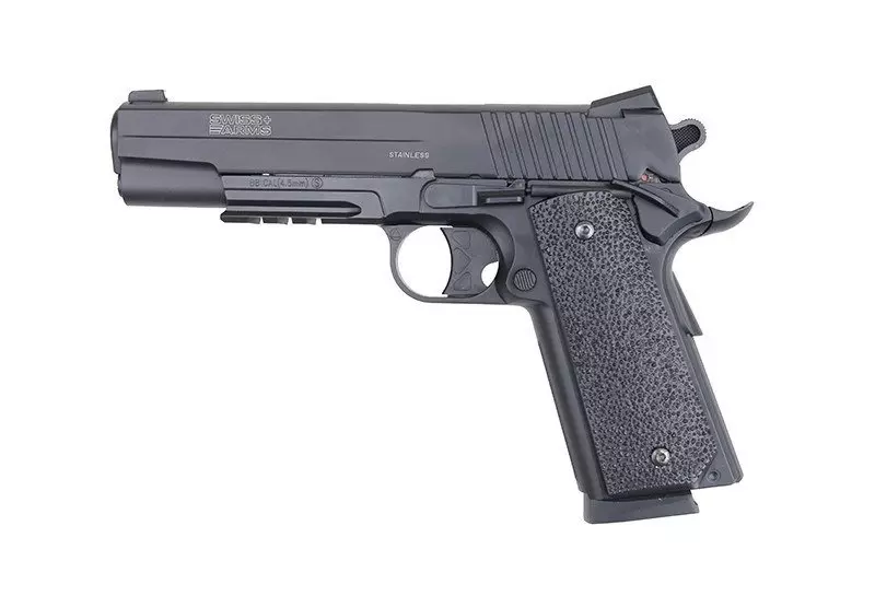 Pistolet wiatrówka Swiss Arms GSR 1911 OD-G-CYB-02-005240-00 asgbox.pl Pistolet wiatrówka Swiss Arms GSR 1911 - obrazek 5