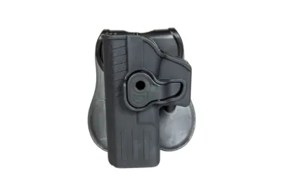 Kabura do pistoletów typu Glock (leworęczna) - czarna - obrazek 2