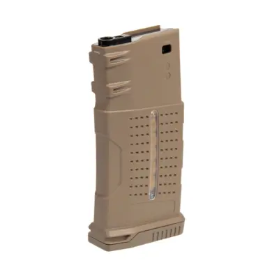 Alternative view of Magazynek mid-cap 120 kulek do replik SR25 - tan