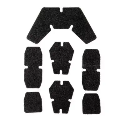 asgbox.pl - Zestaw rzepów na hełmy typu CP - czarny