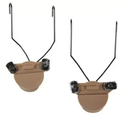 Alternative view of Adapter zestawu typu MSA na hełm - dark earth