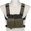 Modularny Chest Rig MK3 zestaw basic - Ranger Green OD-G-TWF-18-031013-00 asgbox.pl