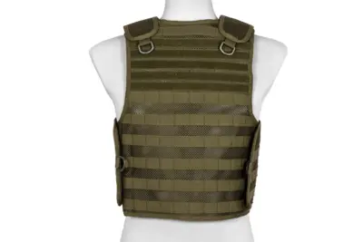 Lekki siatkowy Plate Carrier - oliwkowy - obrazek 3