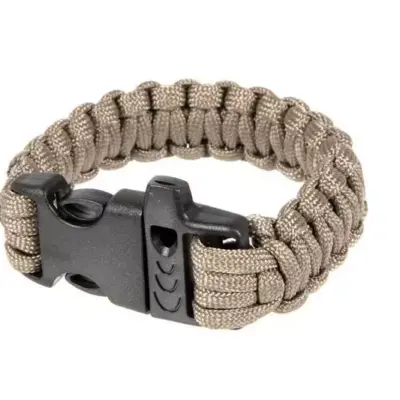 Alternative view of Bransoletka survivalowa (fastex) - szara